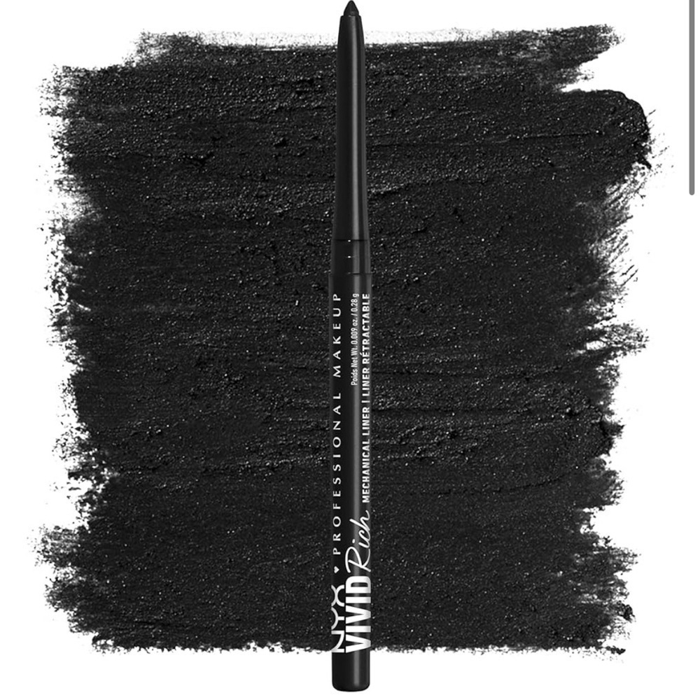 NYX PROFESSIONAL MAKEUP Mechanical Creamy Retractable Eyeliner Onyx Black